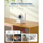 Caméra de surveillance 4G Ctronics 4MP, vue 2