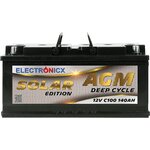 Batterie solaire AGM Electronicx 12 V 140 Ah, vue 5