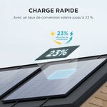 Panneaux solaires rigides EcoFlow 400 W, vue 2