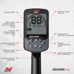 Détecteur de métaux Minelab Equinox 700, vue 6