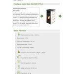 Poêle à granulés sans électricité Joima Natur Style, vue 5