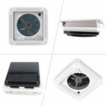 Ventilateur de toit 12 V à 2 voies pour camping-car, vue 2