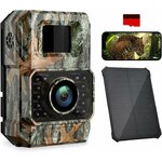 Caméra de chasse solaire WiFi Coolifepro 48 MP