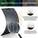 Panneau solaire flexible ALLPOWERS SF200, vue 6