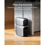 Batterie supplémentaire EcoFlow DELTA 3 1024 Wh, vue 2