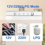 Frigo trimixte SMETA 100 L, vue 3