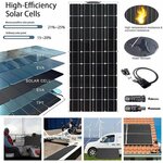 Panneau solaire flexible IYUESQ 2400 W, vue 3