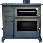 Poêle polycarburant avec four Joima Eco Valle, vue 2