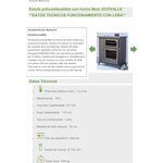 Poêle polycarburant avec four Joima Eco Valle, vue 5