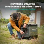 ALLPOWERS R4000 avec 2 panneaux solaires, vue 3