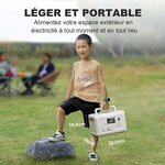Centrale ALLPOWERS R600 avec panneau solaire 200 W, vue 8