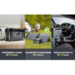 ALLPOWERS S2000 Pro avec panneau solaire 200 W, vue 5