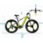 Vélo électrique de montagne Antgooat, vue 3