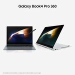 PC portable Samsung Galaxy Book4 Pro 360, vue 2
