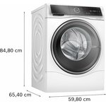 Lave-linge séchant Bosch WNC254A0FR, vue 8