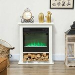 HOMCOM Cheminée électrique 1800W
