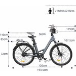 Lot de 2 vélos électriques ADO Air 28, vue 7