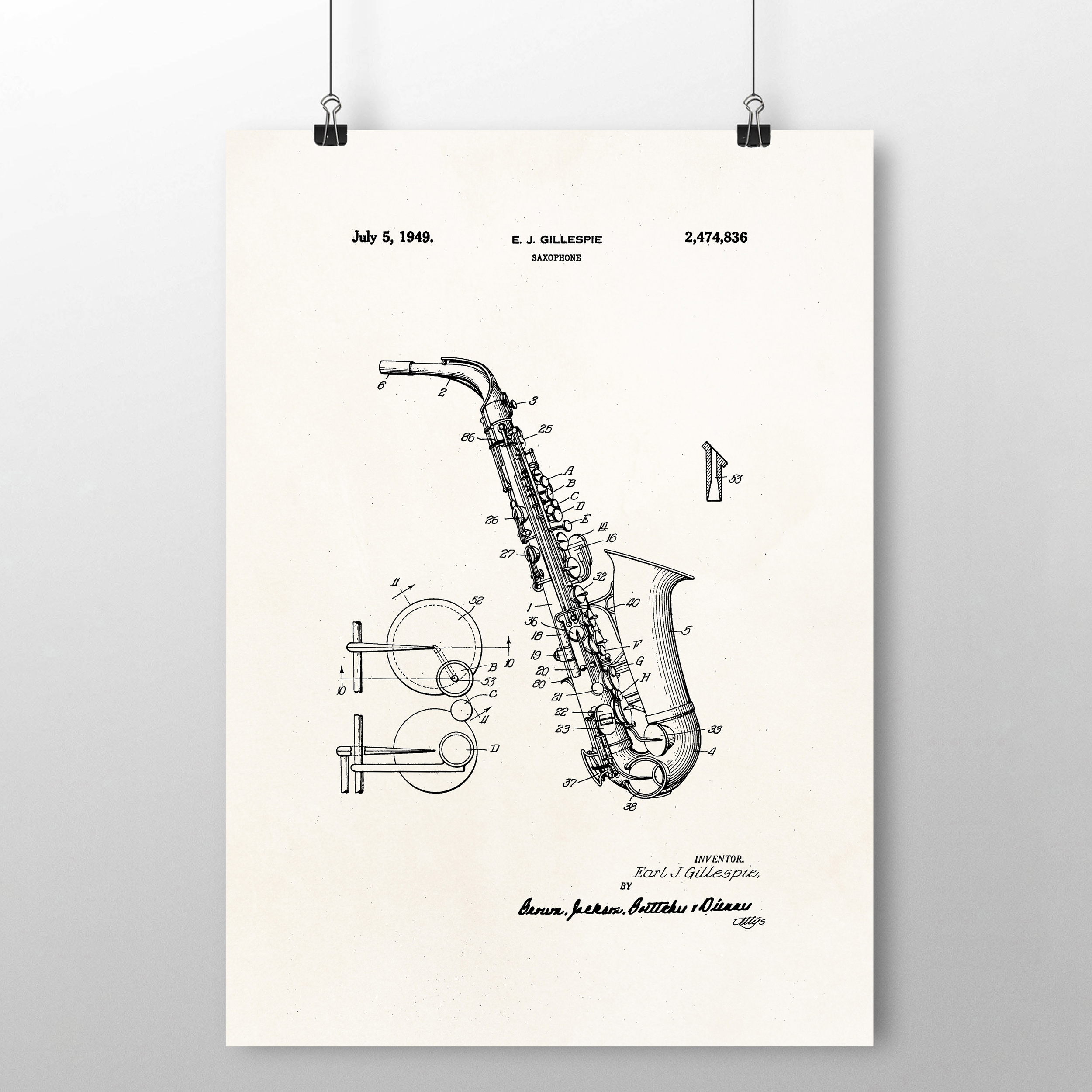 brevet saxophone