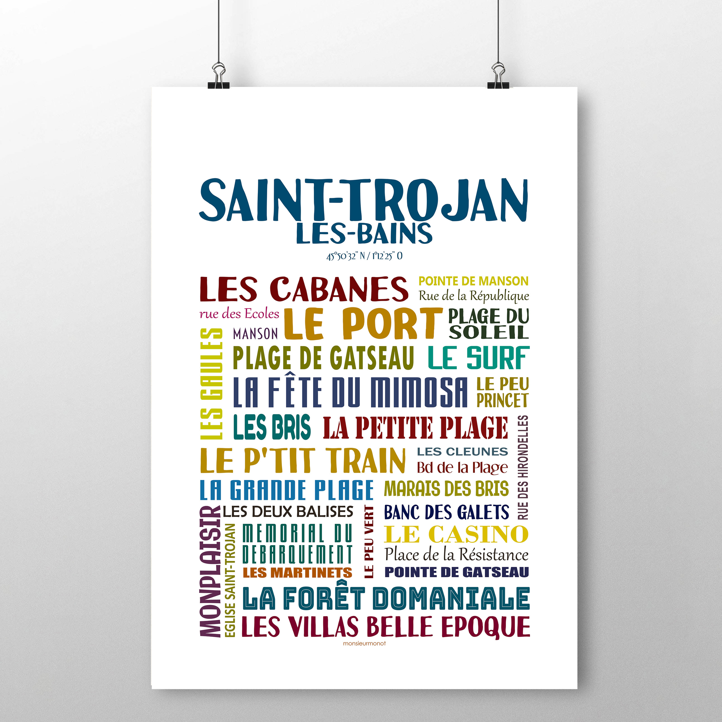 saint trojan les bains affiche 1