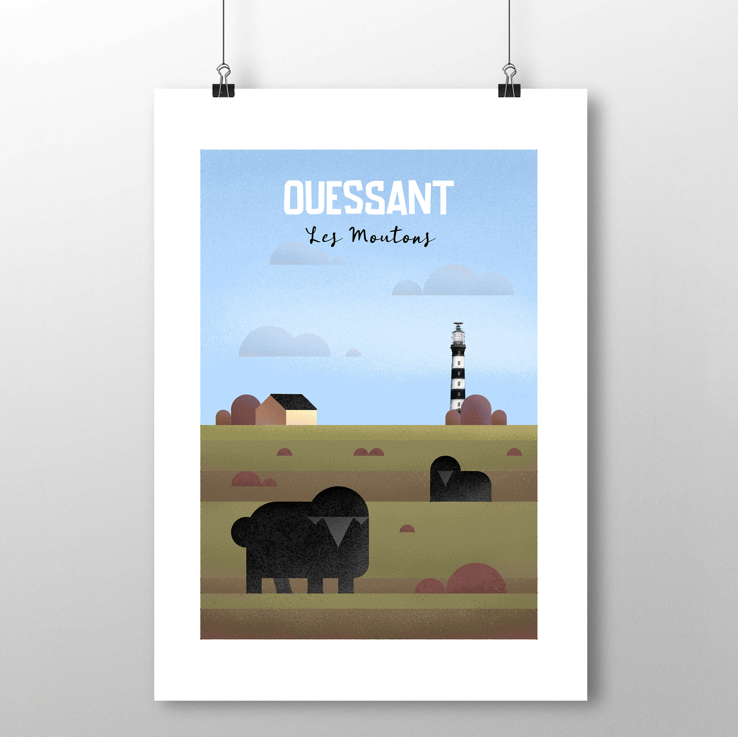 Ouessant les moutons