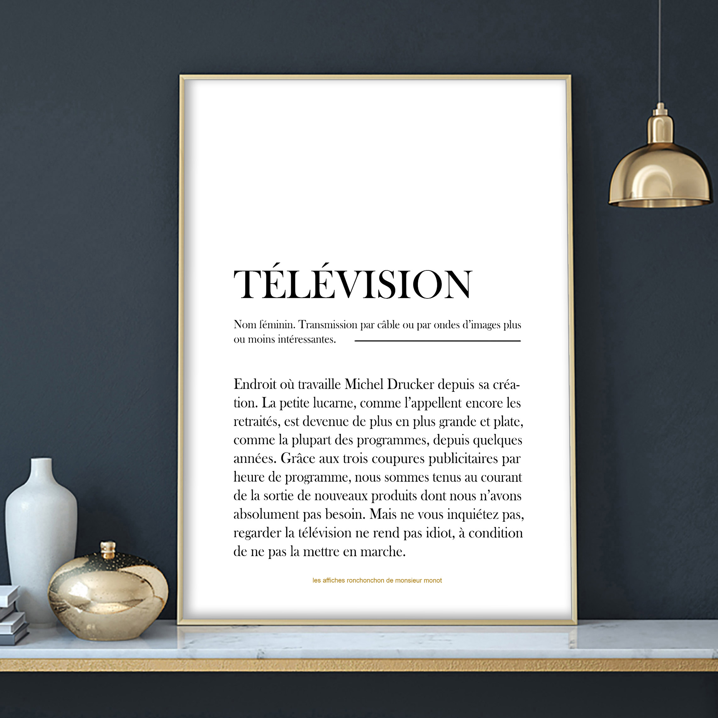 AFFICHE TELEVISION