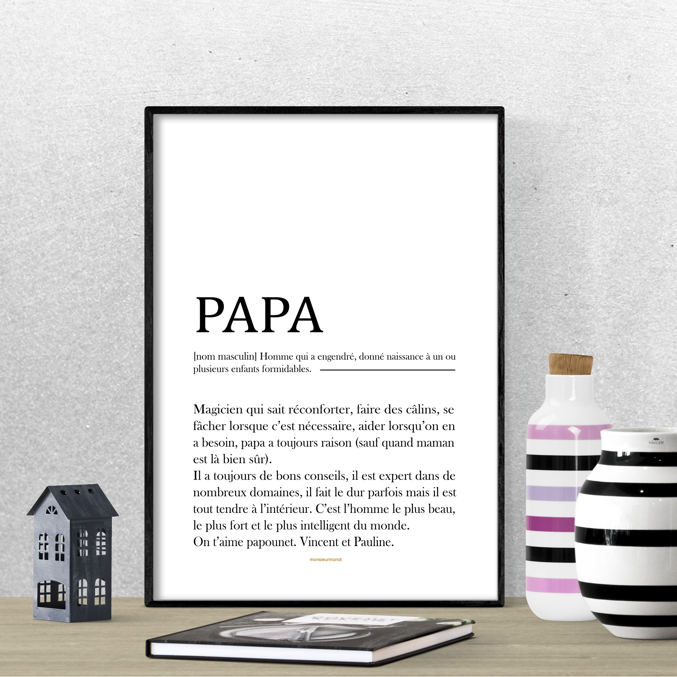 AFFICHE PAPA