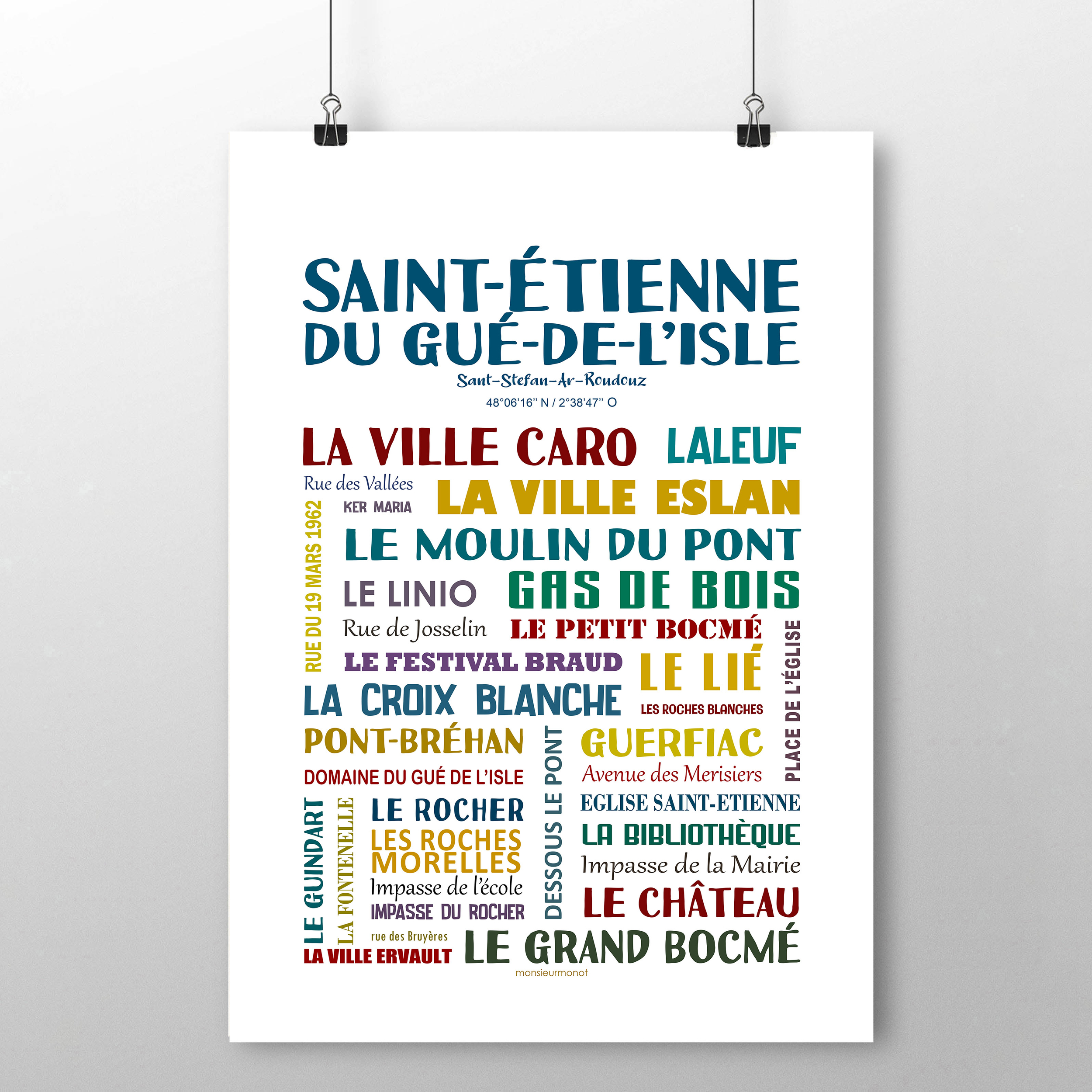 affiche Saint-Etienne du gué de lile 2