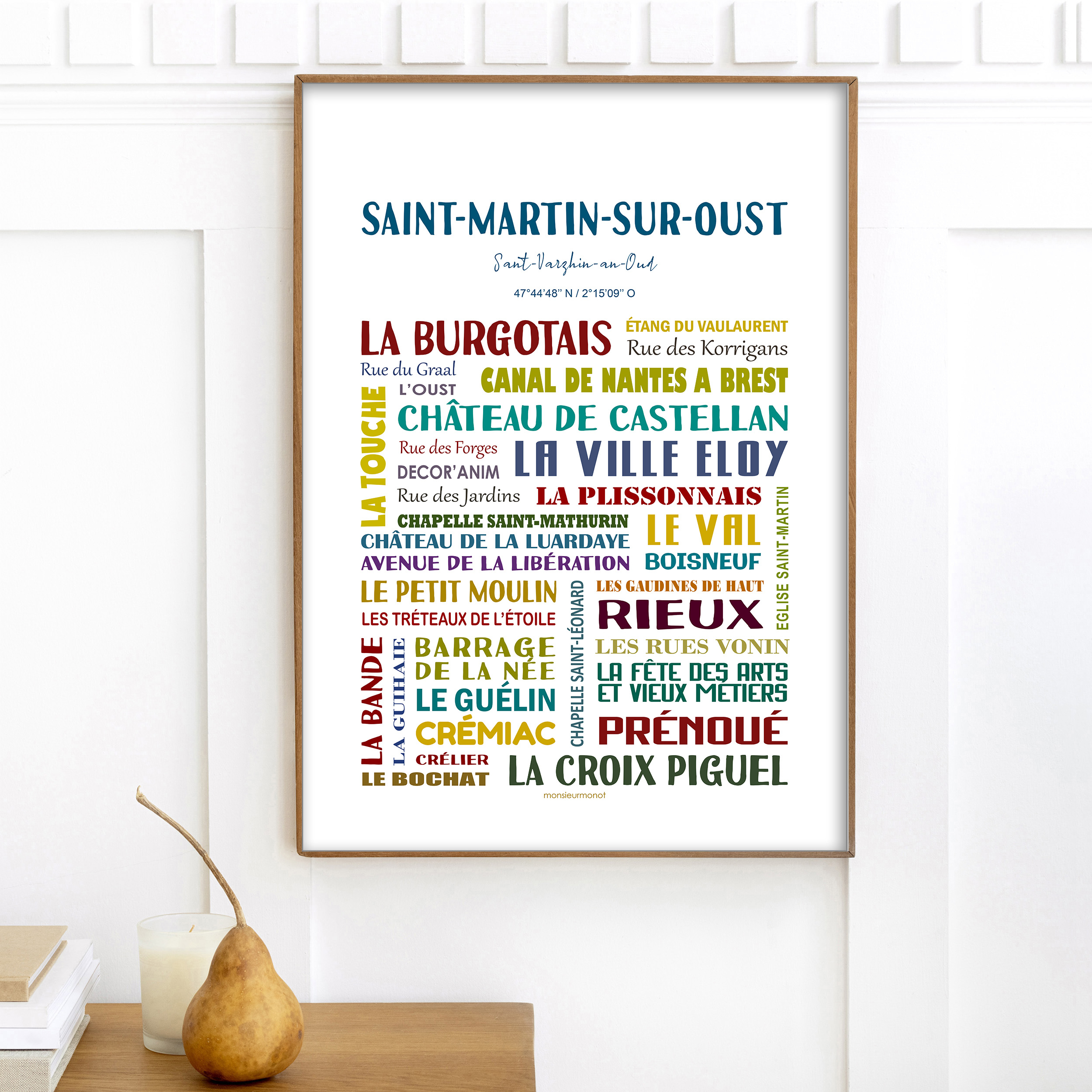 saint-martin sur oust affiche