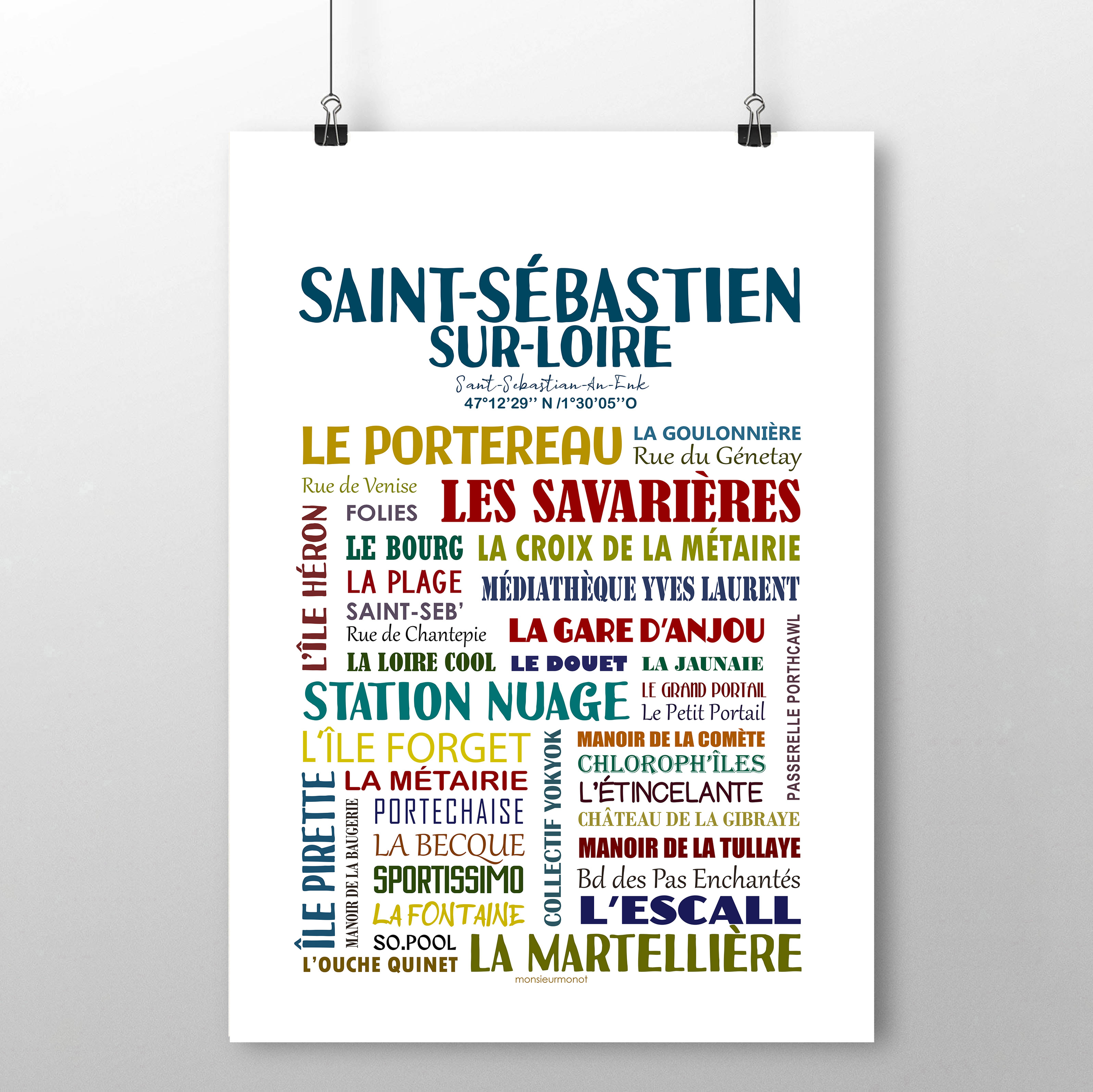 affiche Saint sebastien sur loire 2