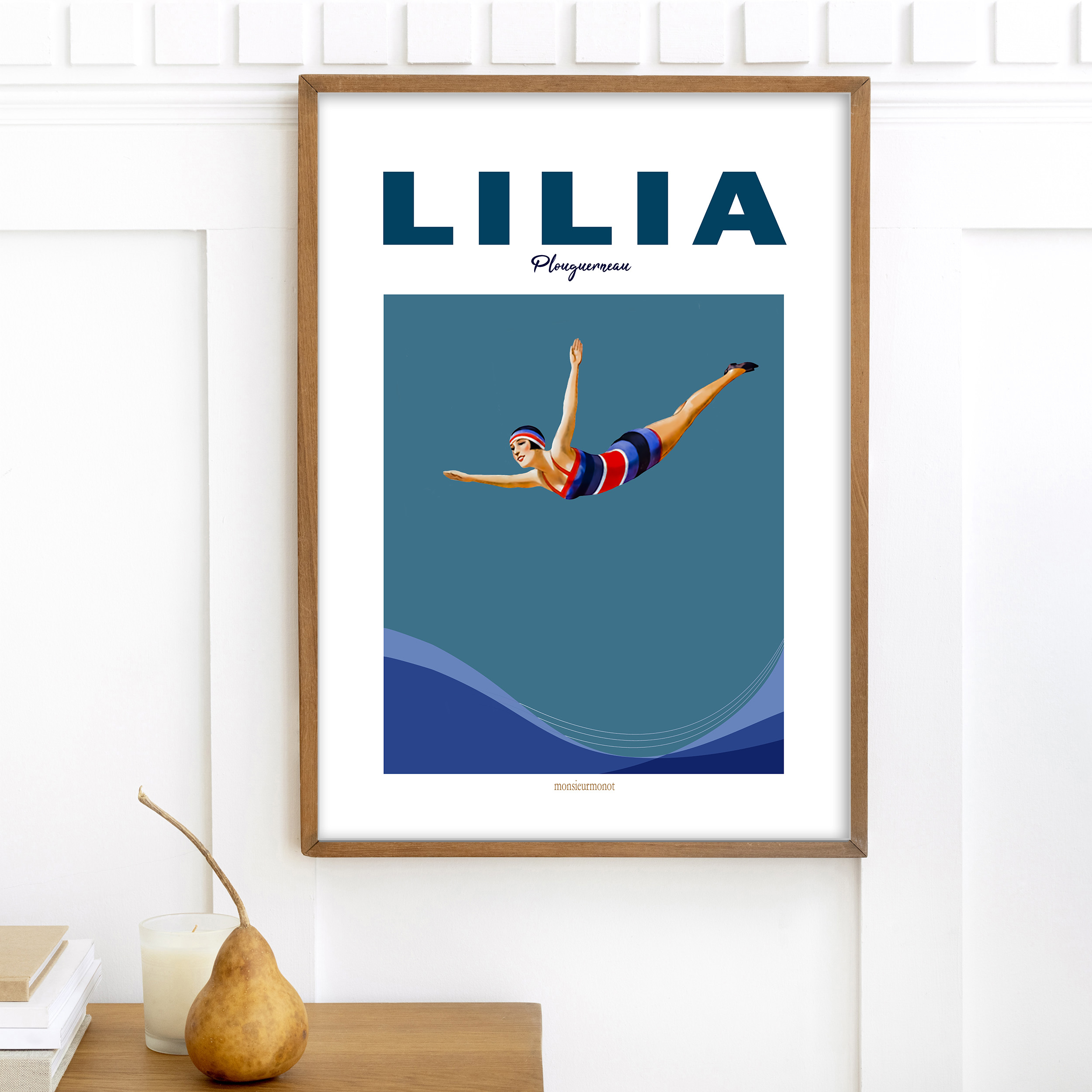 lilia bord de mer