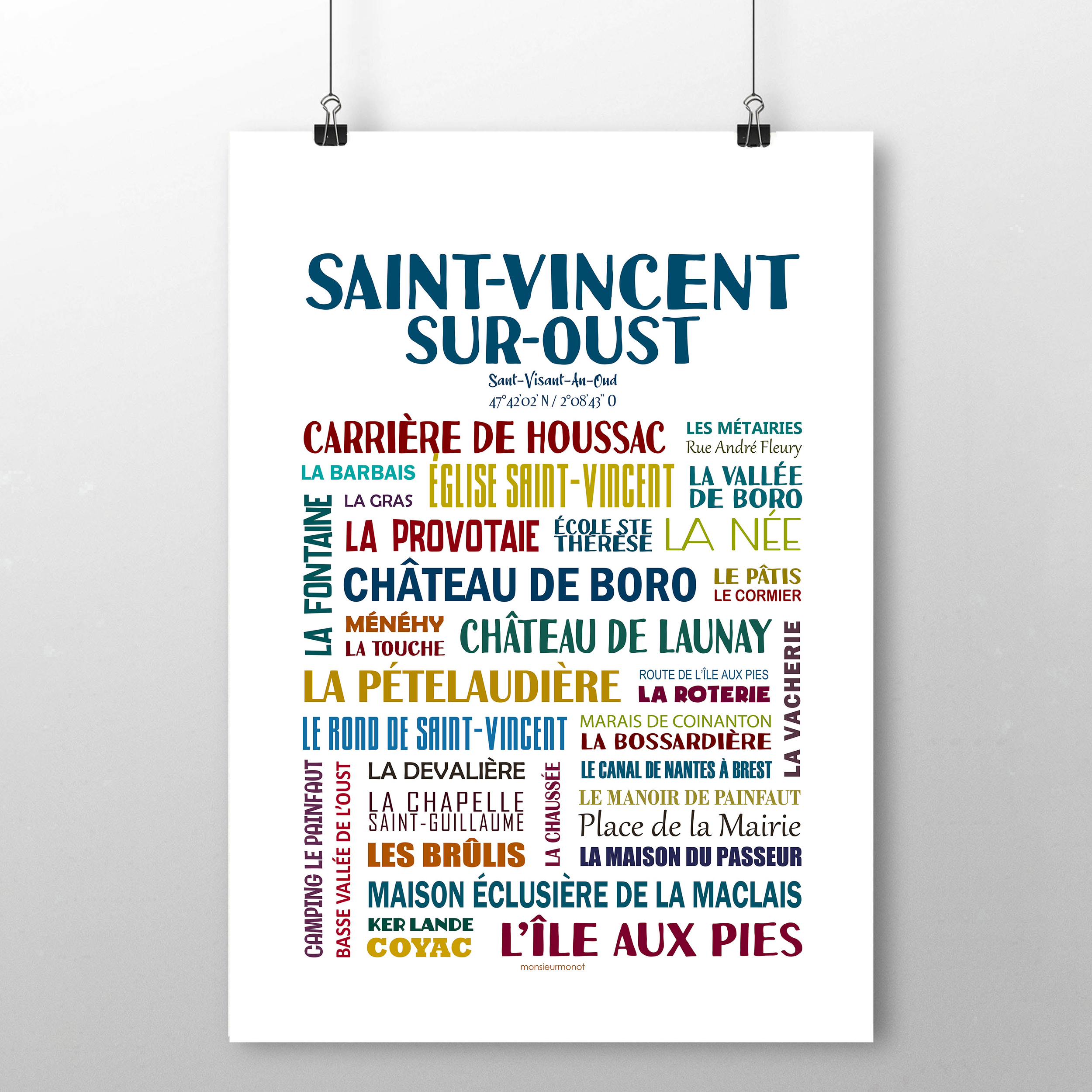 affiche Saint vincent sur oust 2