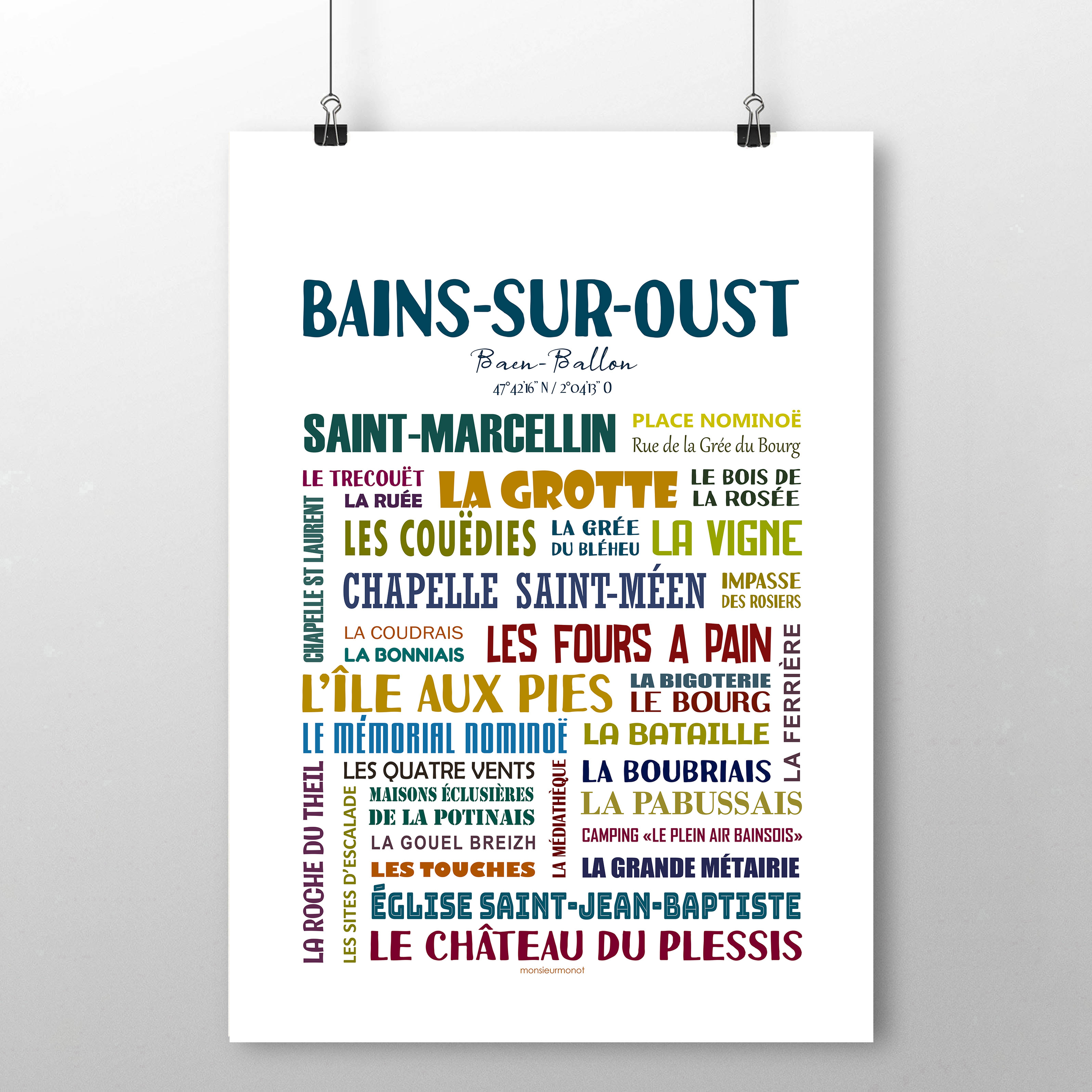 affiche Bains sur oust 2