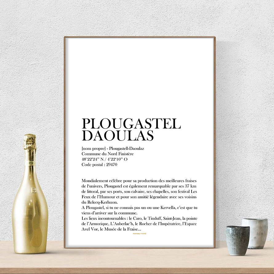affiche plougastel daoulas definition