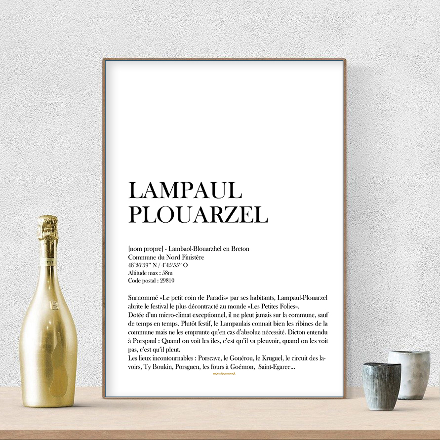 affiche Lampaul plouarzel definition NEW