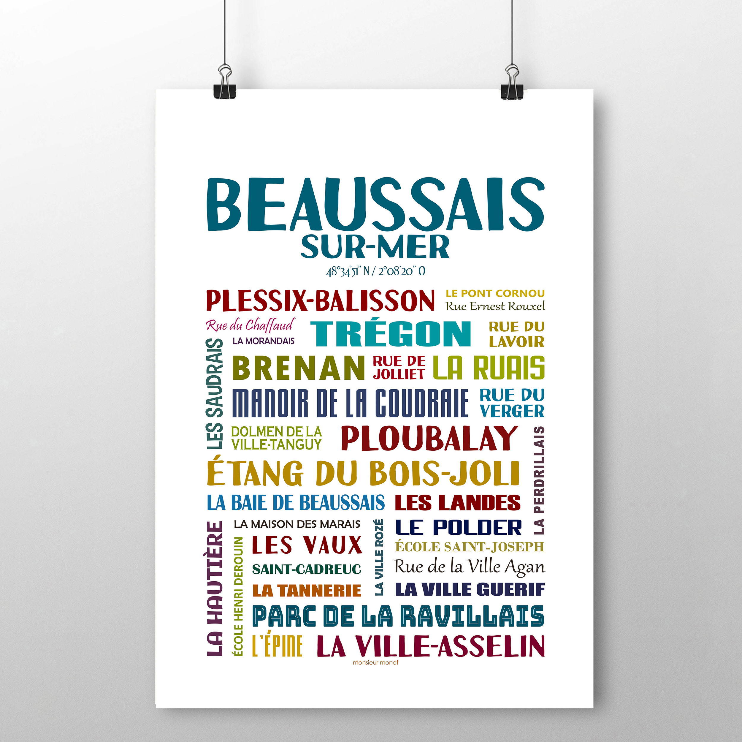 Affiche Beaussais Sur Mer 2