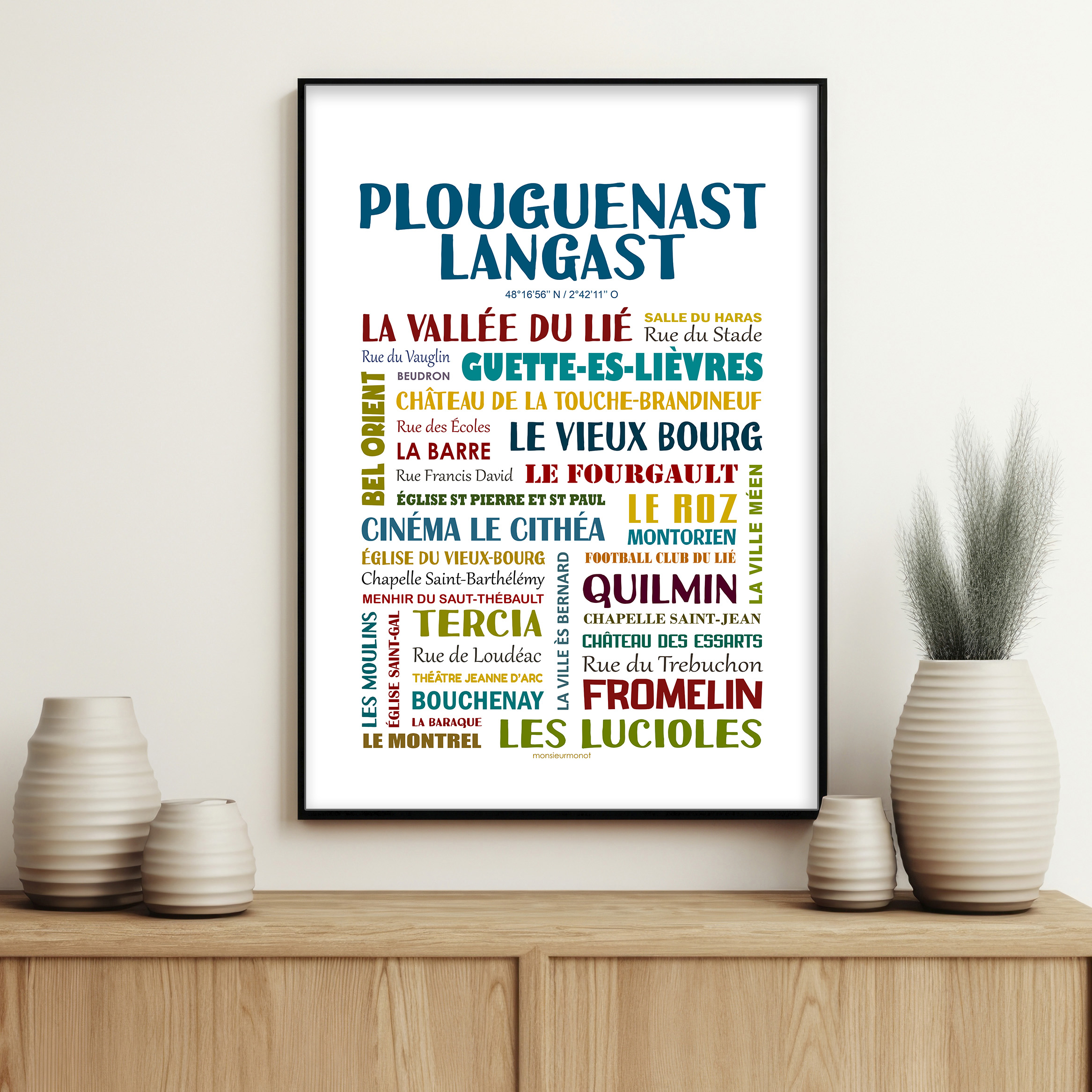 affiche Plouguenast Langast