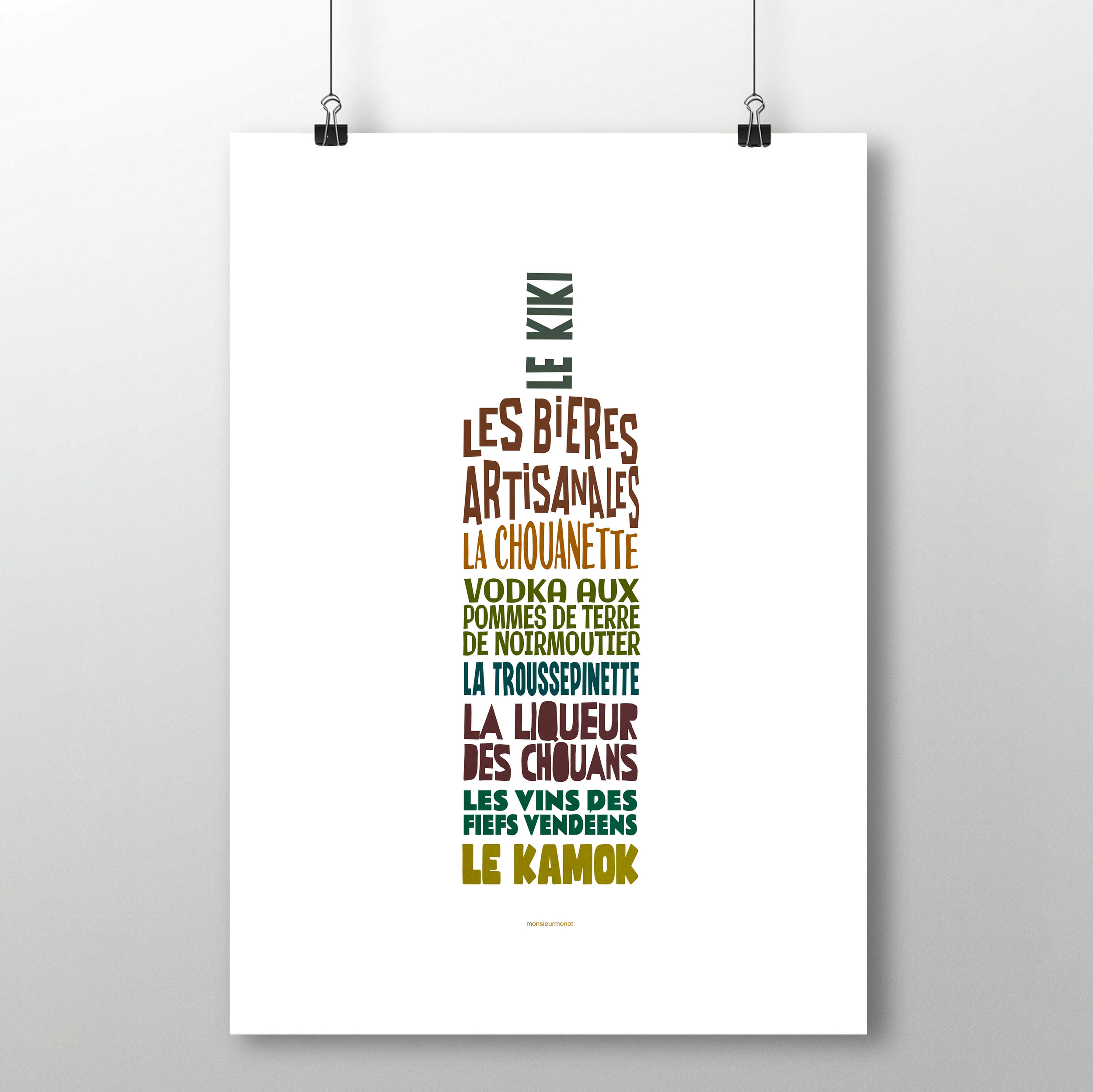 affiche les boissons de Vendée 2