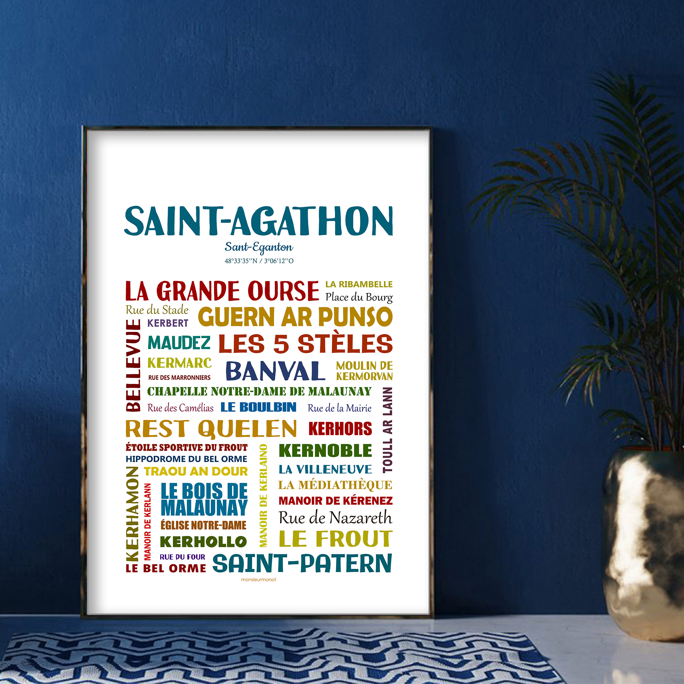 Affiche Saint-Agathon