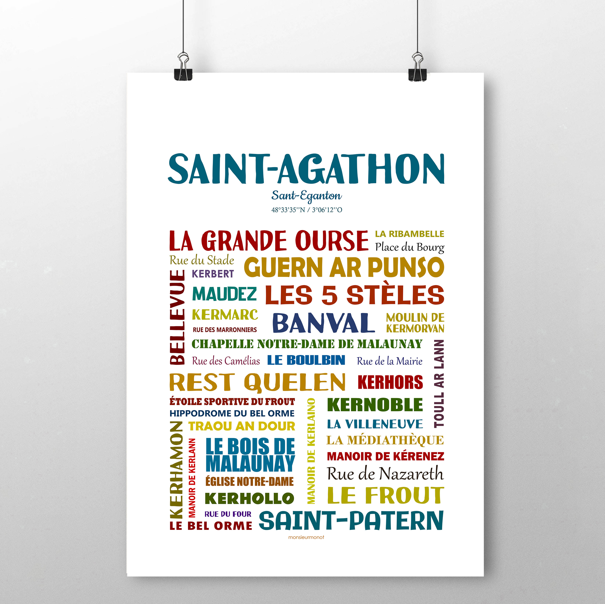 Affiche Saint-Agathon 2