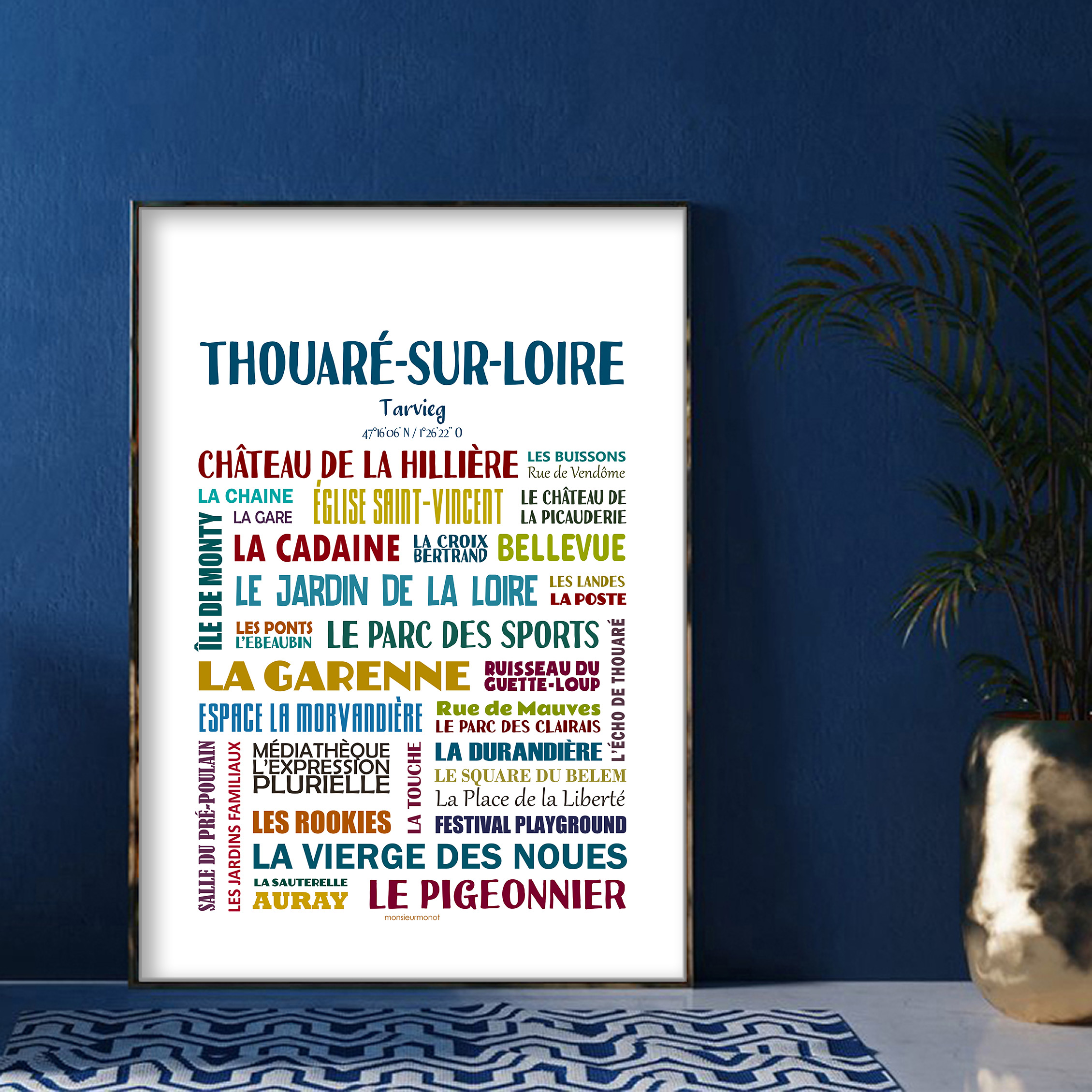 Affiche Thouaré Sur Loire