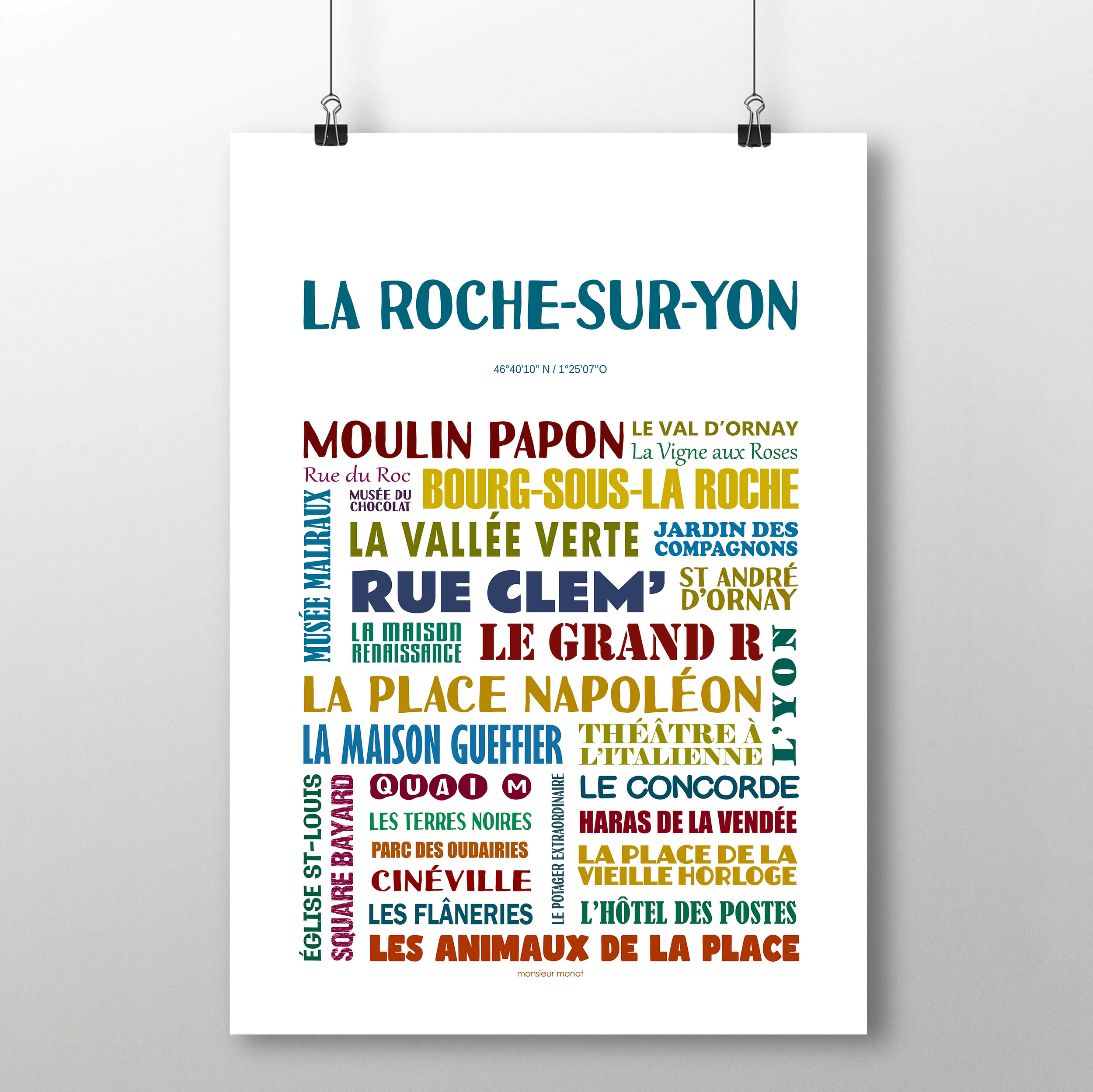 Affiche La Roche sur Yon 2 NEW