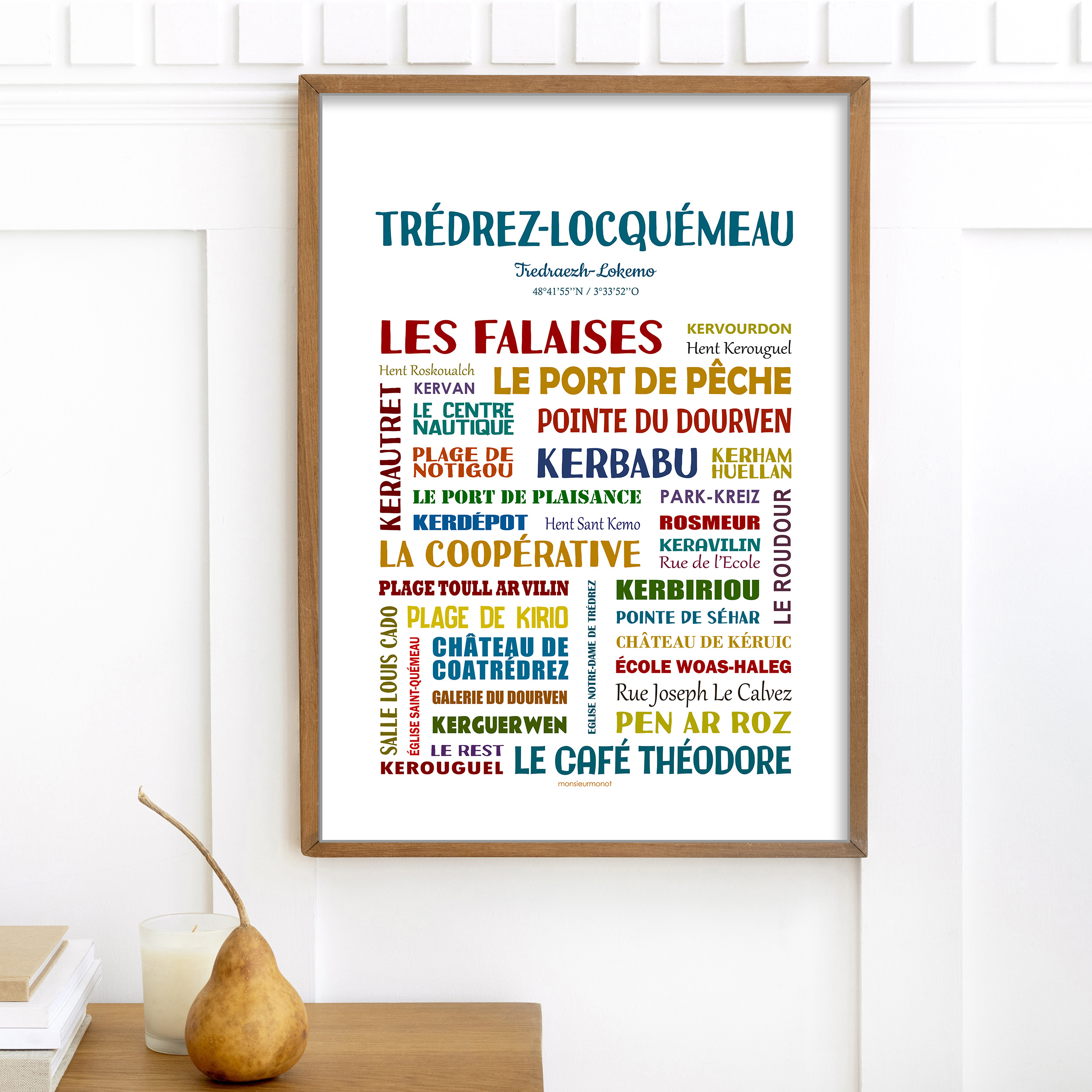 affiche trédrez-Locquémeau