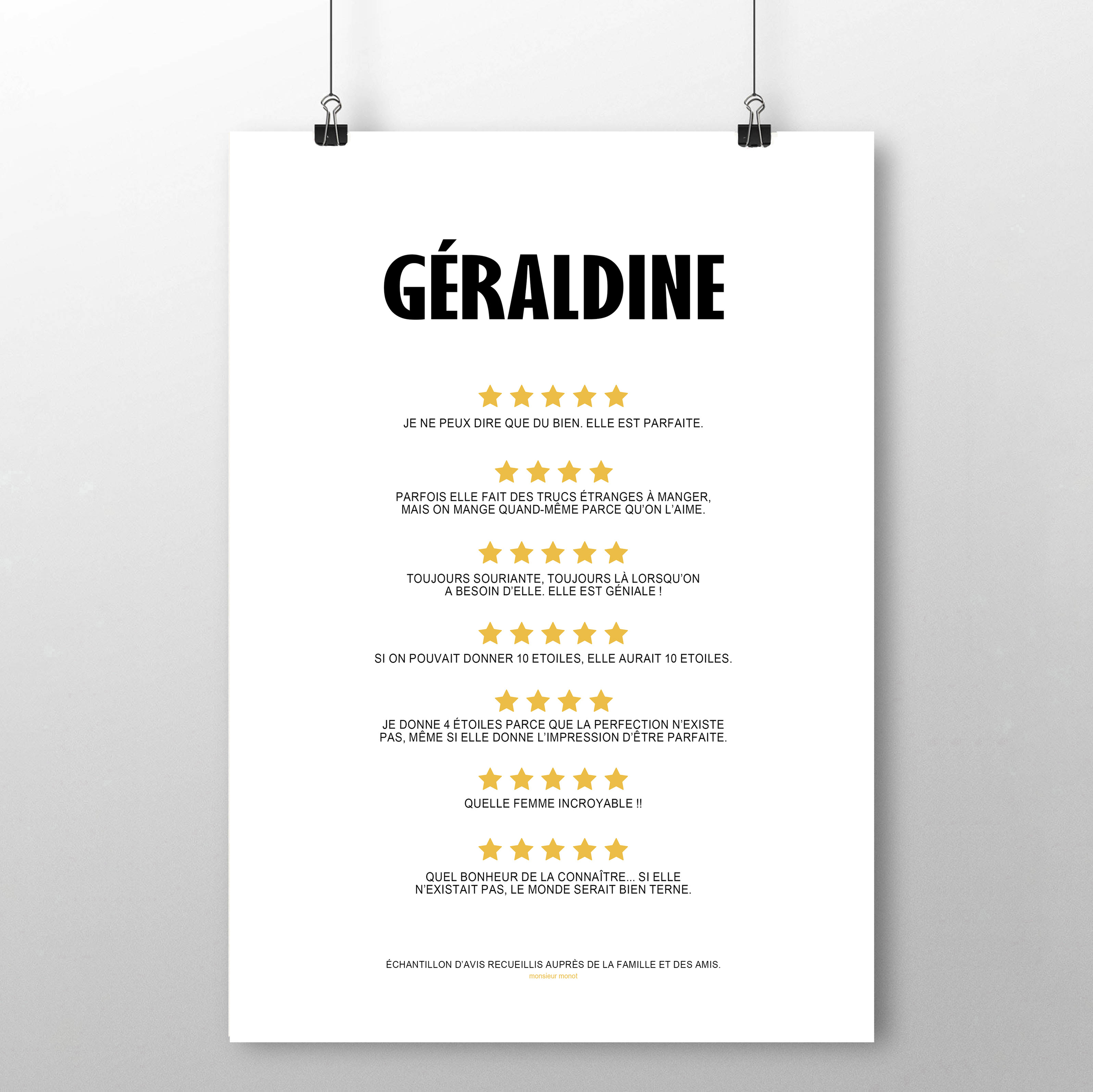 affiche avis femme 3