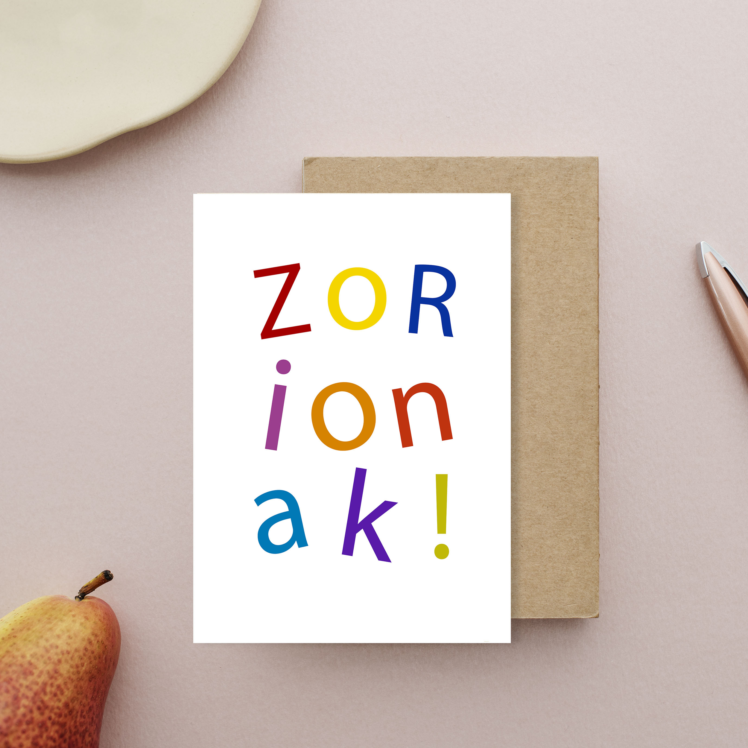 carte Zorionak