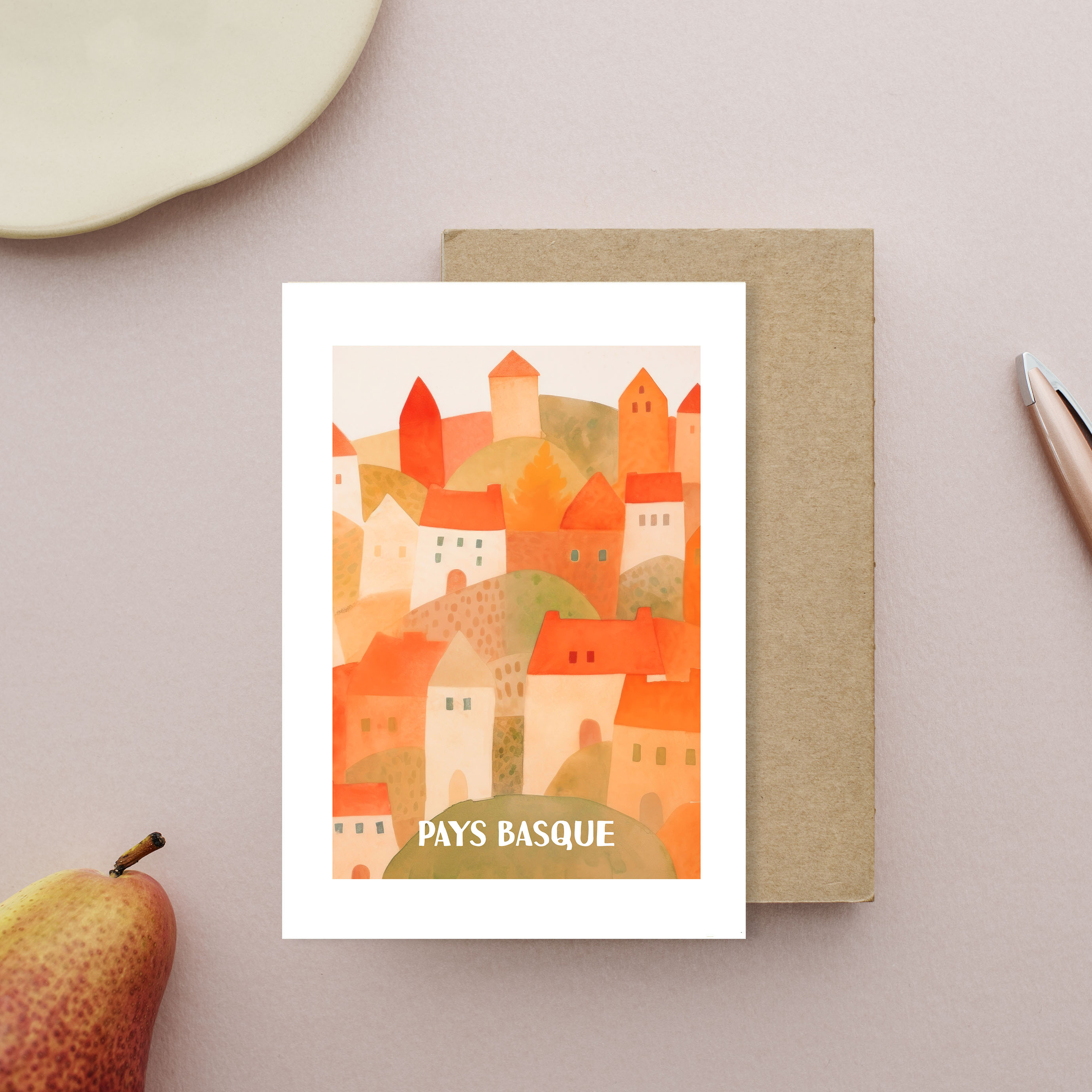 carte Pays Basque Maisons