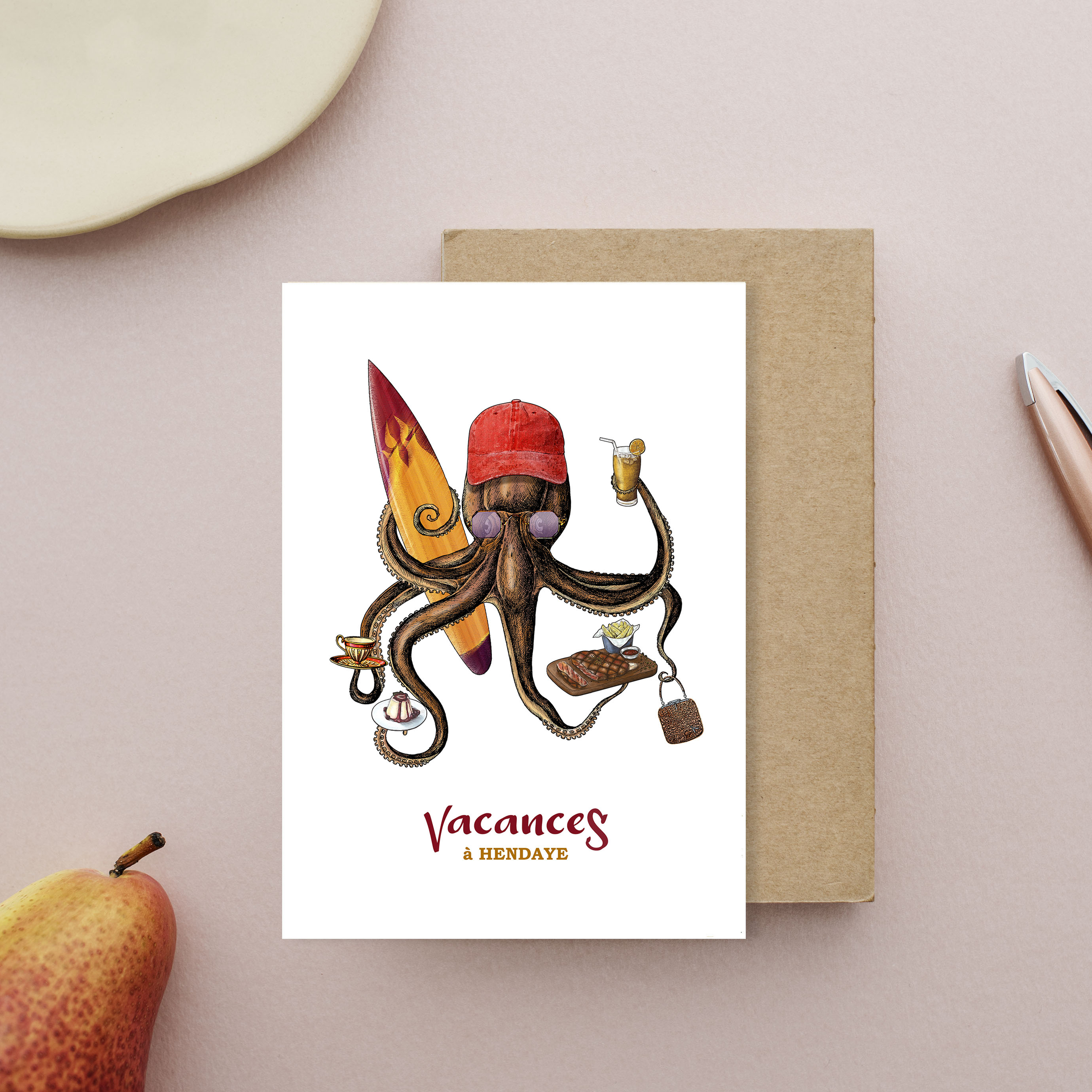 carte vacances à hendaye