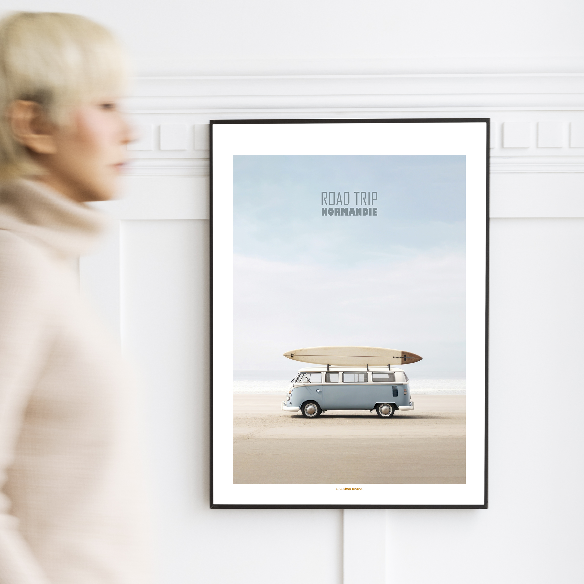 AFFICHES ROAD TRIP NEW normandie