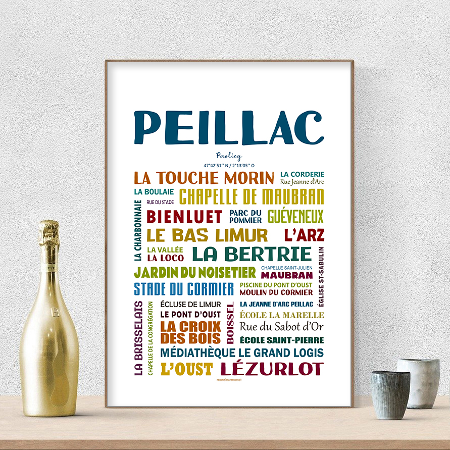 affiche Peillac 56
