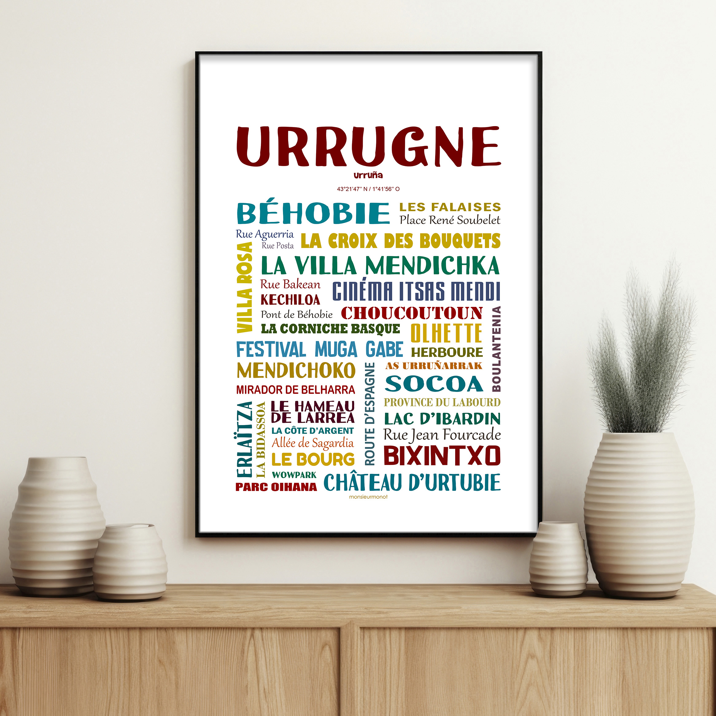 affiche Urrugne