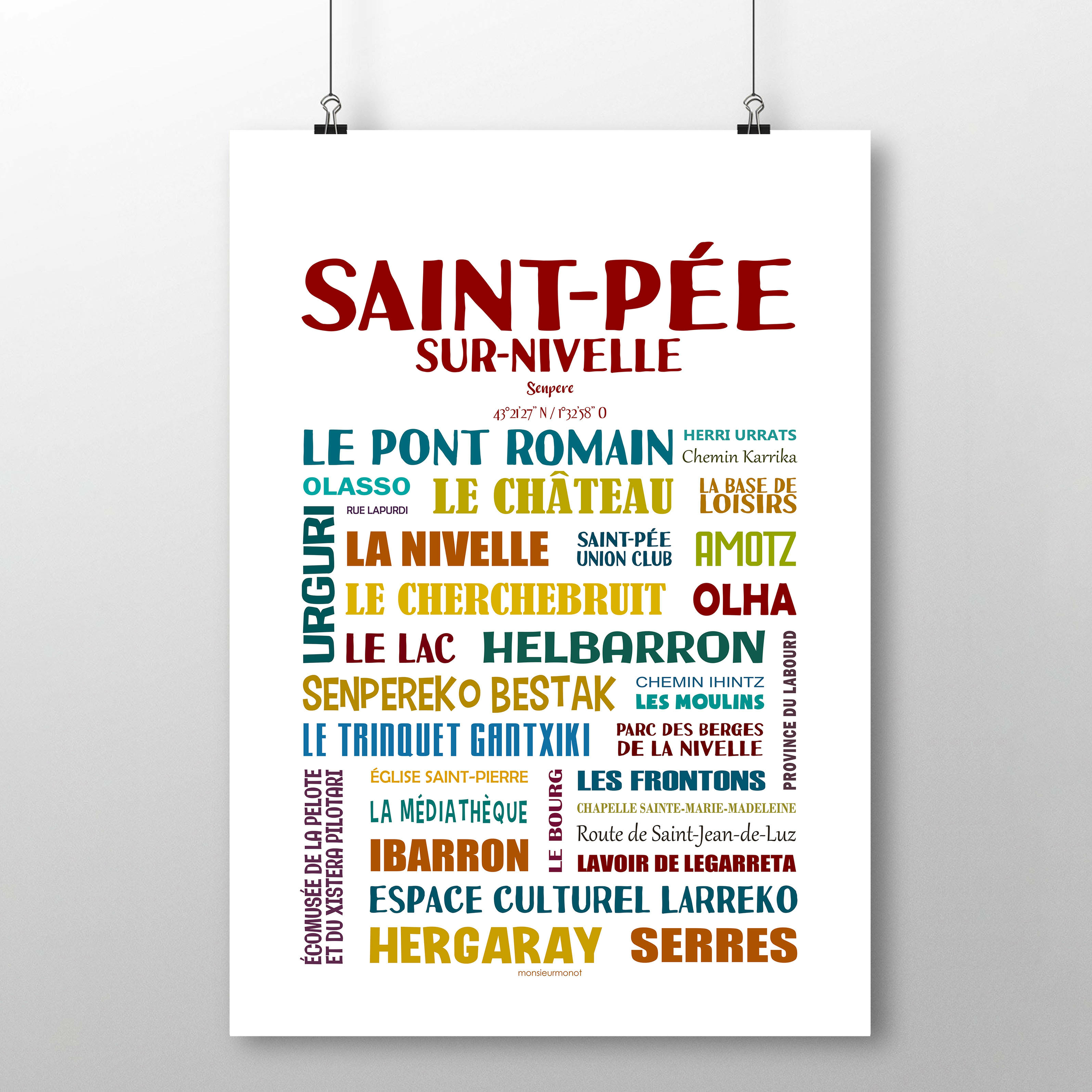 affiche Saint Pée sur nivelle 2